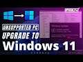 How to Install Windows 11 on Unsupported PC (Without Data Loss) | 2022