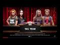 WWE 2K19 AJ Lee,Becky Lynch VS Dana Brooke,Lacey Evans Elimination Tag Match