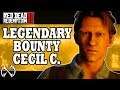 You'll never guess why this guy is wanted | LEGENDARY BOUNTY CECIL C. TUCKER | RED DEAD ONLINE