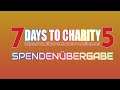 7 DAYS TO CHARITY 5 💗 💙 💚 SPENDENÜBERGABE 💛 💜 🖤 #KleinerAlsDrei #7DaysToCharity