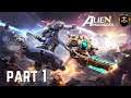 ALIEN MARAUDER Gameplay  - Part 1 - Intro Tutorial & Survival Blazing Gobi (no commentary)