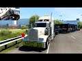 ATS | 30T Heavy OverSize Delivery Work | Kenworth - Thrustmaster T300 RS Game Wheel Play