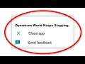 Fix Dynamons World Apps Keeps Stopping Error Android & Ios - Fix Dynamons World App Not Open Problem