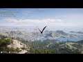 Flying and admiring the view - Assassin’s Creed® Odyssey gameplay - 4K Xbox Series X