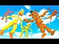 FNAF Animatronics: Funny Jumps/Ragdolls episode 105 - Freddy & Golden Freddy [GMOD]