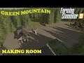 Green Mountain Forest Ep 8 (WITH SOUND)     Cutting trees for 3 Brothers     Farm Sim 19