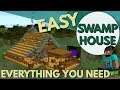 Minecraft House Tutorial 1.14: How to Build a Swamp Base in Minecraft | Swamp House (Avomance 2019)