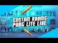 PUBG MOBILE LITE LIVE UNLIMITED CUSTOM ROOM | BC GIVEAWAY | 99 PLAYS YT
