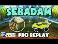Sebadam Pro Ranked 2v2 POV #56 - Rocket League Replays