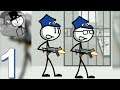 Stickman Adventure: Prison Escape  - Gameplay Walkthrough Part 1 (Android Gameplay)