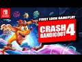 [Switch] CRASH BANDICOOT 4 | 30 Minutes PURE UNCOMMENTED GAMEPLAY