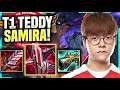 TEDDY IS SO GOOD WITH SAMIRA! - T1 Teddy Plays Samira ADC vs Aphelios! | Season 11