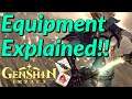 Weapons & Artifacts Equipment System Explained Beginner Guide | Genshin Impact