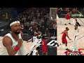 1st Snatch Block | Deep 3 Pointer From Another Area Code - NBA 2K21 My Career Part 6