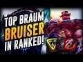 Breaking the Meta | TOP BRAUM IN RANKED!! | Braum Gameplay