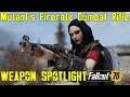 Fallout 76: Weapon Spotlights: Mutant's Firerate Combat Rifle