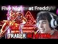 FNAF with SUPER duper BAD Security - Five Nights at Freddy's: Security Breach TRAILER REACTION