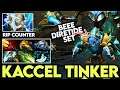 Kaccel Tinker With Amazing Bee Diretide Set - Crazy Plays vs Counter Pick Zues Dota 2