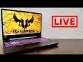 🔴 Q&A + Games Live From Asus Tuf A15 [Ryzen 5 4600H] [Nvidia GTX 1650 Ti] - !giveaway
