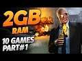 Top 10 Games for 2GB RAM | Ultra Realistic Low End 2GB RAM PC Games | Part# 1