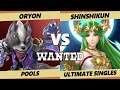 Wanted S4 C2 Pools - Oryon (Wolf) Vs. Shinshikun (Palutena) SSBU Ultimate Tournament