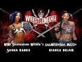 WWE 2K 19 SASHA BANKS VS BIANCA BELAIR WRESTLEMANIA 37