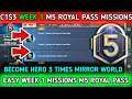 C1S3 M5 WEEK 1 MISSION EXPLAIN π₯ BGMI M5 WEEK 1 MISSIONS π₯ M5 ROYAL PASS MISSION π₯ WEEK 1 MISSION M5