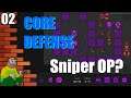 Core Defense - Sniper Turret Is Insane! - Let's Play Gameplay #2