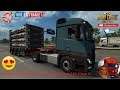 Euro Truck Simulator 2 (1.36) Container Trailer Cargo Compressed Hydrogen by Sasq + DLC's & Mods