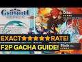 EXACT ★★★★★ Character Rates! - Gacha Mechanics Explained! | Genshin Impact