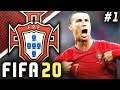 FIFA 20 Portugal Career Mode EP1 - RONALDO'S LAST WORLD CUP BEGINS!!