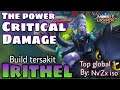 MANIAC.!! IRITHEL TOP GLOBAL 1 BY: Nv'Zx iso - irithel best build 2021 - mlbb