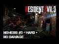 Resident Evil 3: Nemesis - Nemesis Boss Fight #3 Hard + No Damage [Restaurant]