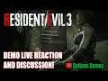Resident Evil 3 Remake Demo Live Reaction and Discussion!