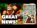 Rumor: Donkey Kong & Fire Emblem Games "Almost Done", New Animation Series, & More!