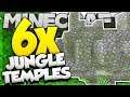 SIX JUNGLE TEMPLES NEAR SPAWN! (Minecraft Jungle Temple Seed)