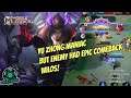YU ZHONG MANIAC BUT EPIC TEAM IS TOO HEAVY TO CARRY Mobile Legends Gameplay