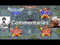 2 vs 2 Pro Match on the map Heck Freezes Over with commentaries - Red Alert 2 Yuri's Revenge