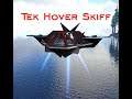 Ark Survival Evolved: TEK Hover Skiff Ship F22(Castles, Keeps, and Forts: Science Fiction)