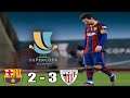 Barcelona vs Athletic Club (2-3) |  RESUMEN y GOLES | FINAL | Supercopa de España