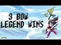 Brawlhalla - The daily mission Ep 452: 3 Bow Legend Wins