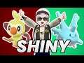 CORSOLA FOUND!! Grookey And Cresselia DUAL SHINY HUNT!! | Pokemon Sword | Pokemon Ultra Moon
