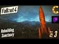 Fallout 4 with RTX, Survival Slow-Burn Part 3: Rebuilding Sanctuary with Minutemen (RTX 3090 / PC)