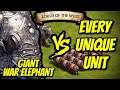 GIANT WAR ELEPHANT vs EVERY UNIQUE UNIT | AoE II: Definitive Edition