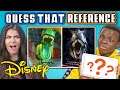 GUESS THAT DISNEY REFERENCE CHALLENGE (React)