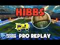 hibbs Pro Ranked 2v2 POV #62 - Rocket League Replays