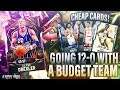 HOW TO GO 12-0 WITH THE BEST BUDGET TEAM IN NBA 2K20 MYTEAM! IMPROVING YOUR DEFENSE AND MORE!