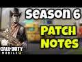 HUGE SEASON 6 UPDATE PATCH NOTES for COD Mobile!! - NEW SNIPER, MSMC BUFF, NEW MAPS, and More!