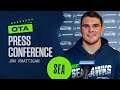 Jon Rhattigan 2021 Seahawks OTAs Press Conference
