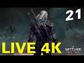 Live Stream 4K | The Witcher 3 Wild Hunt Gameplay Part 21 | RTX 2080Ti - no commentary